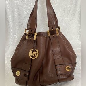 MICHAEL KORS Medium Brown Shoulder Bag